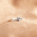 Anillo corazones circonita