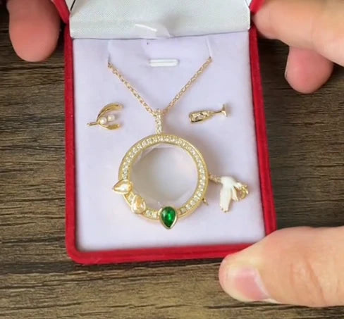 Collar de Charms Religiosos